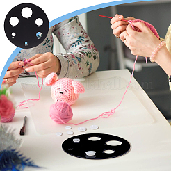 Acryl-Messwerkzeug für Puppen-Bastelaugen&nbsp;TOOL-WH0155-110B-02