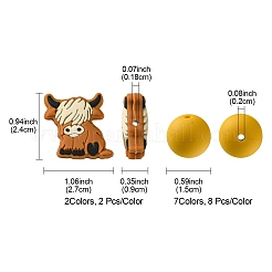 Perle focali in silicone&nbsp;SIL-FS0001-14