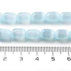 Fili di perline di selenite naturale&nbsp;G-F750-B-03