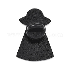 UFO-Broschen mit Katzenmotiv aus Emaille&nbsp;JEWB-I061-02EB