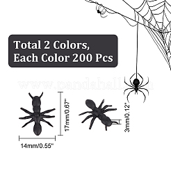 2 Beutel 2 Farben Halloween Kunststoff Simulation Ameise&nbsp;DJEW-NB0001-32