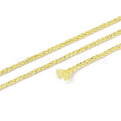 Cordones trenzados redondos de poliéster teñido&nbsp;OCOR-N009-03A-05