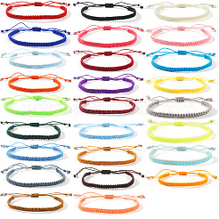 26 Set verstellbarer Armbänder aus geflochtenem Nylonband für Damen und Herren&nbsp;XS3159-1