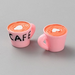 Ornements de café en résine&nbsp;DIY-WH0888-434B