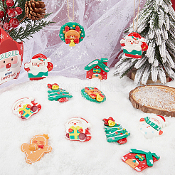 Weihnachten Harzcabochons&nbsp;RESI-SC0005-76
