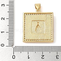 Pendentifs en laiton&nbsp;KK-I712-11G-02