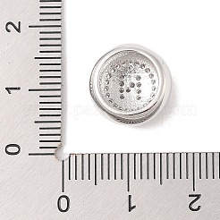 Pendenti in ottone con placcatura a cremagliera e zirconi cubici&nbsp;KK-Z047-07P-N-RS
