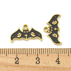 Colgantes de acero inoxidable 304 esmaltados con revestimiento iónico (IP) para Halloween&nbsp;STAS-M011-02B
