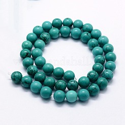Fili di perline di magnesite naturale&nbsp;G-I199-33-6mm
