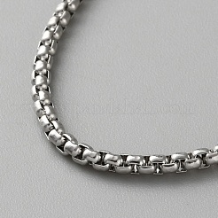 Colliers à chaîne en acier inoxydable de 2.5 mm&nbsp;STAS-WH0017-054P