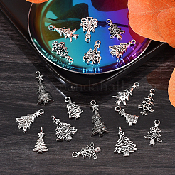 100pcs 10 breloques en alliage de style tibétain de style&nbsp;TIBEP-CJ0001-40