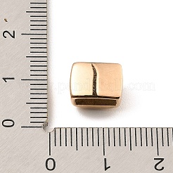 Placcatura ionica (ip) 304 ciondoli scorrevoli in acciaio inossidabile&nbsp;STAS-K264-05RG