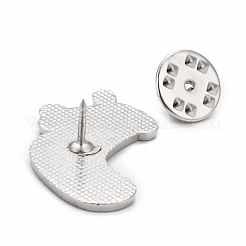 Broche en émail de chaussette de Noël&nbsp;JEWB-G010-15P