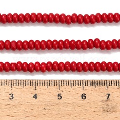 Chapelets de perles en turquoise synthétique&nbsp;G-Z110-B01-2x4mm-02
