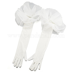 Guantes largos de terciopelo&nbsp;AJEW-WH20067-005C