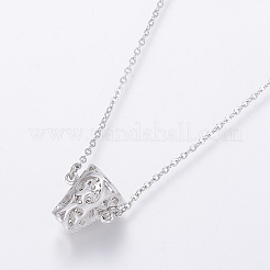 304 Edelstahl-Kettenhalsketten&nbsp;NJEW-O108-42P