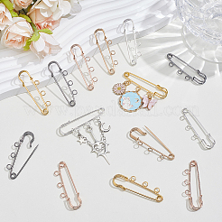 25 pièces 5 couleurs fer broche accessoires&nbsp;FIND-SP0006-11