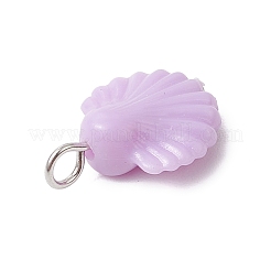 Muschelförmige Kunststoffanhänger&nbsp;PALLOY-JF03734