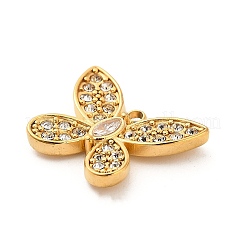 304 Edelstahl Kristall Strass Anhänger&nbsp;STAS-P385-05B-G