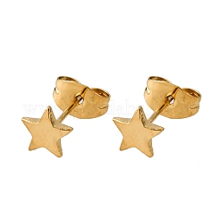 Ohrstecker aus 304 Edelstahl&nbsp;EJEW-Z134-04G