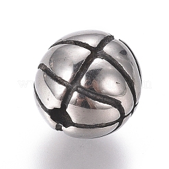 316 chirurgische Edelstahlperlen&nbsp;STAS-G214-11AS