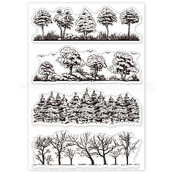 Individuelle transparente Stempel aus PVC-Kunststoff&nbsp;DIY-WH0448-0356