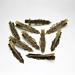 Accessori vintage per capelli di risultati dei clip di capelli coccodrillo ferro&nbsp;MAK-J007-71AB-NF