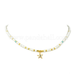 Ciondolo a forma di animali marini in ottone con pavé di zirconi cubici trasparenti&nbsp;NJEW-JN06345