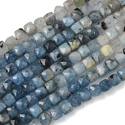 Natürliche Aquamarin Perlen Stränge&nbsp;G-B088-E10-04