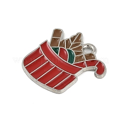 Navidad aleación tema colgantes de esmalte&nbsp;ENAM-Z020-02E