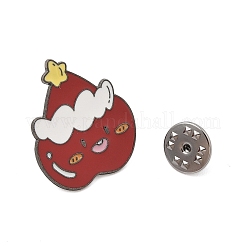 Weihnachtsthema Zinklegierung Emaille Pin Brosche für Rucksack Kleidung&nbsp;LS-JEWB-R003-02EB-06