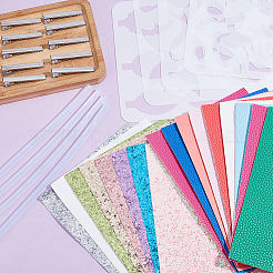 DIY-Sets zur Herstellung von Haarspangen aus Eisen mit Krokodilklemmen&nbsp;DIY-PH0030-75