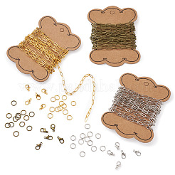 Kits de bijoux de style trombone à faire soi-même&nbsp;DIY-CD0001-07