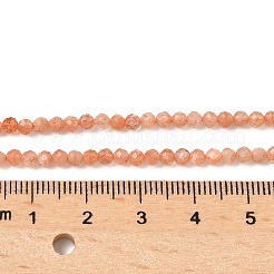 Natürliche sunstone Perlen Stränge&nbsp;G-RM250101-B40