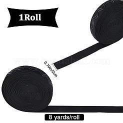 Ruban plat en polyester antidérapant de 8 mètre&nbsp;OCOR-WH0078-80A
