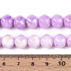 Fili di perle di vetro galvanizzate anti-ossidazione&nbsp;X-GLAA-N010-10mm-07