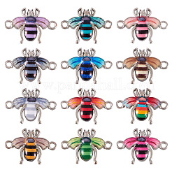 24pcs 12 Arten Legierungs-Emaille-Verbindungsstückcharme&nbsp;FIND-TA0003-85