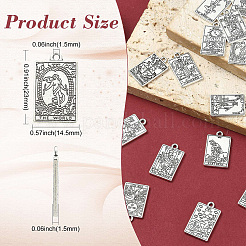 40 pz 20 stili pendenti in lega di zinco in stile tibetano&nbsp;FIND-CJC0004-36