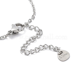 Anlaufgeschützte Gliederarmbänder aus 201 Edelstahl mit Ankerketten&nbsp;LS-BJEW-P297-01P-E
