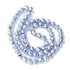 Fili di perline di ematite sintetica non magnetica elettrolitica&nbsp;G-B132-B01-01G