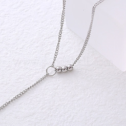 Elegante minimalistische Perlenkette für Damen&nbsp;YL1426