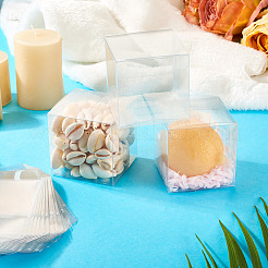20 Stück quadratische transparente Geschenkverpackung aus Kunststoff&nbsp;CON-TA0001-26