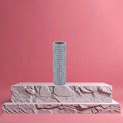 Rullo per texture in argilla con manico in plastica&nbsp;DIY-WH0699-88D