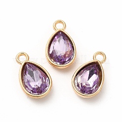 Facettierte Glas Strass Anhänger&nbsp;GLAA-I051-A07