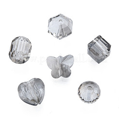 Perles en verre transparentes&nbsp;EGLA-N002-49-A03