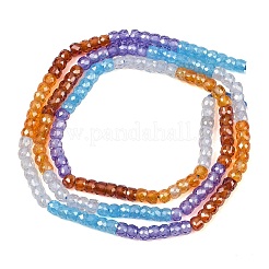 Fili di perline cubic zirconia&nbsp;ZIRC-P125-2x3mm-33