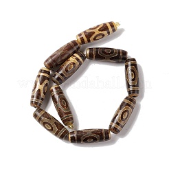Stile tibetano perline dzi fili&nbsp;G-A024-01H