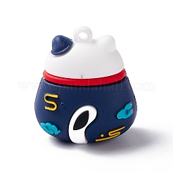 Ciondoli bambola gatto fortunato cartone animato in pvc&nbsp;KY-C008-12C