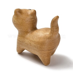 Holzfiguren in Katzenform&nbsp;DJEW-D011-01B