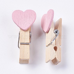 Pinces à cheville en bois&nbsp;WOOD-WH0005-B02